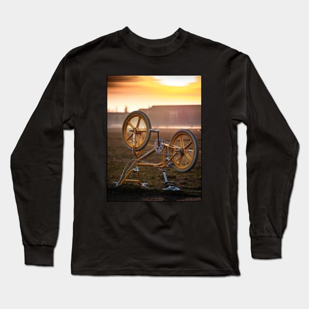 DYNO FREESTYLE BMX SUNSET Long Sleeve T-Shirt by Hucker Apparel